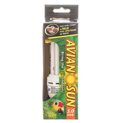 Zoo Med Aviansum Bombilla UVB para pájaros Ordena Ya