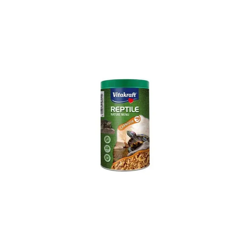 Vitakraft Reptile Nature Menú Tortugas Carnivoras 250ml Precio Económico