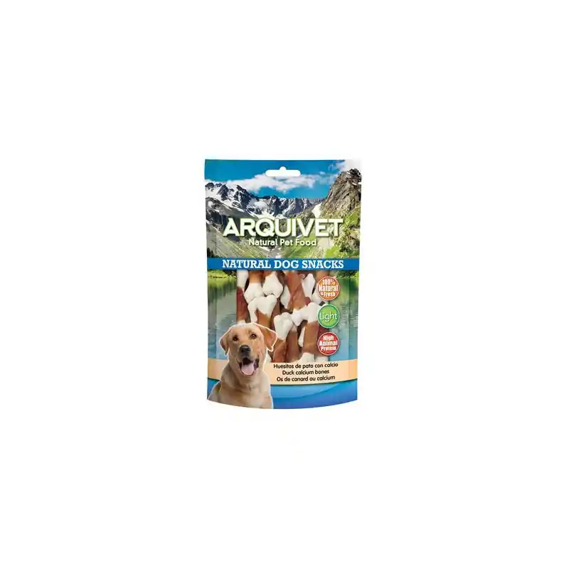 Oferta Limitada Arquivet Dog Snack Huesitos de Pato con Calcio 100gr