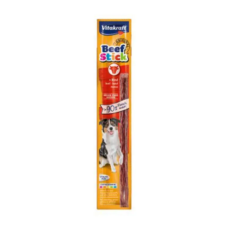 Devolución Gratuita Vitakraft Dog Snack Barrita Buey 12gr