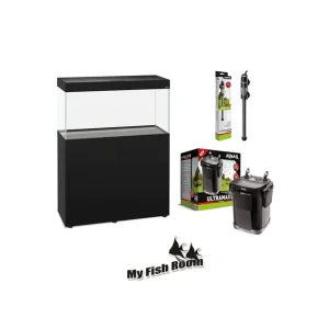 Acuario Completo OPTI SET 125 Aquael color negro 2.0 edición PLUS Ordena Ya