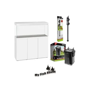 Acuario completo OPTI SET 240 Aquael color blanco 2.0 edición PLUS Oferta Especial