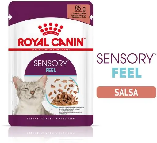 Royal Canin Sensory Feel Comida Húmeda en Salsa para Gato Adulto Popular