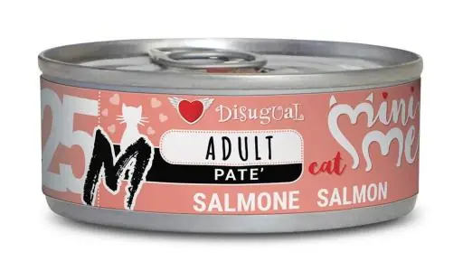 No Te Lo Pierdas Disugual Comida Húmeda Paté Monoproteico de Salmón para Gatos Adultos