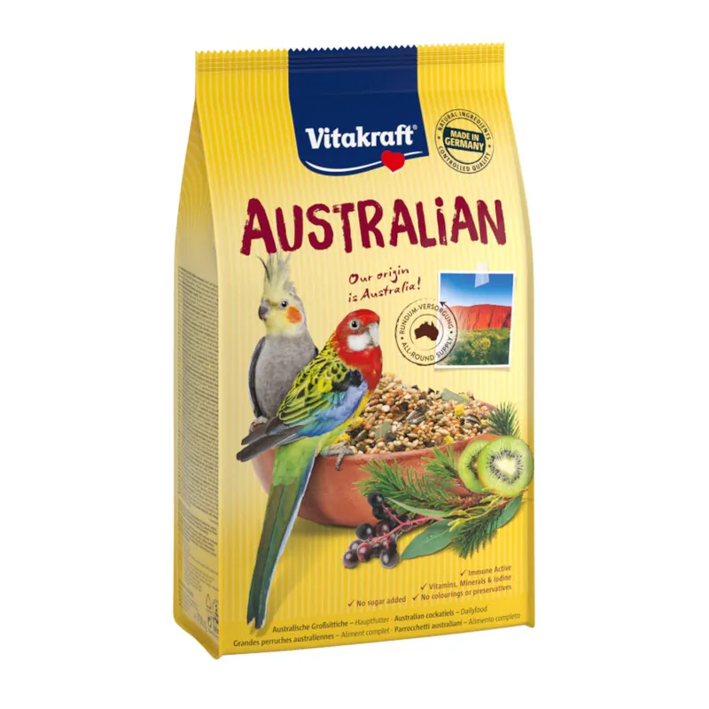 Alta Calidad Vitakraft Australian alimento para loros