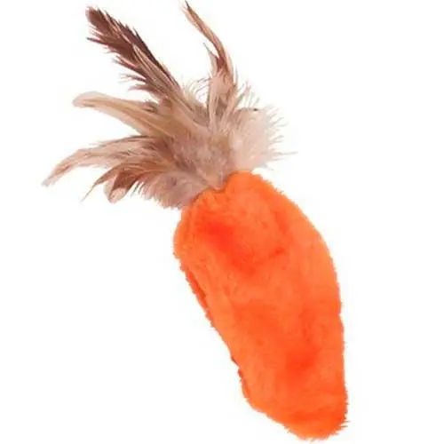 Barato Kong Zanahoria con Catnip de peluche para gatos