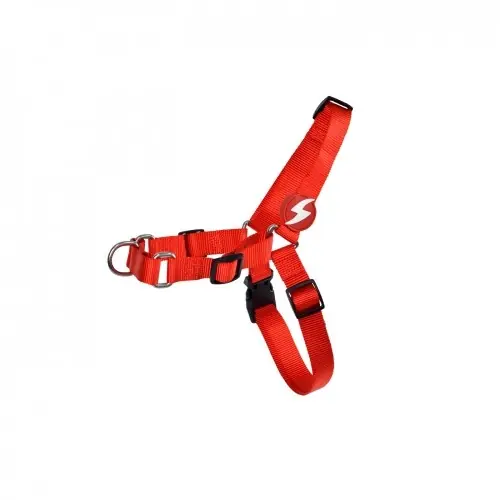 Arnés frontal para perros color Rojo A Buen Precio