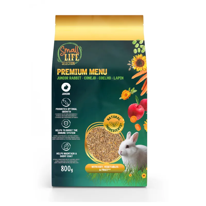 Oferta Small Life Selection Premium Menú Pienso para conejos junior