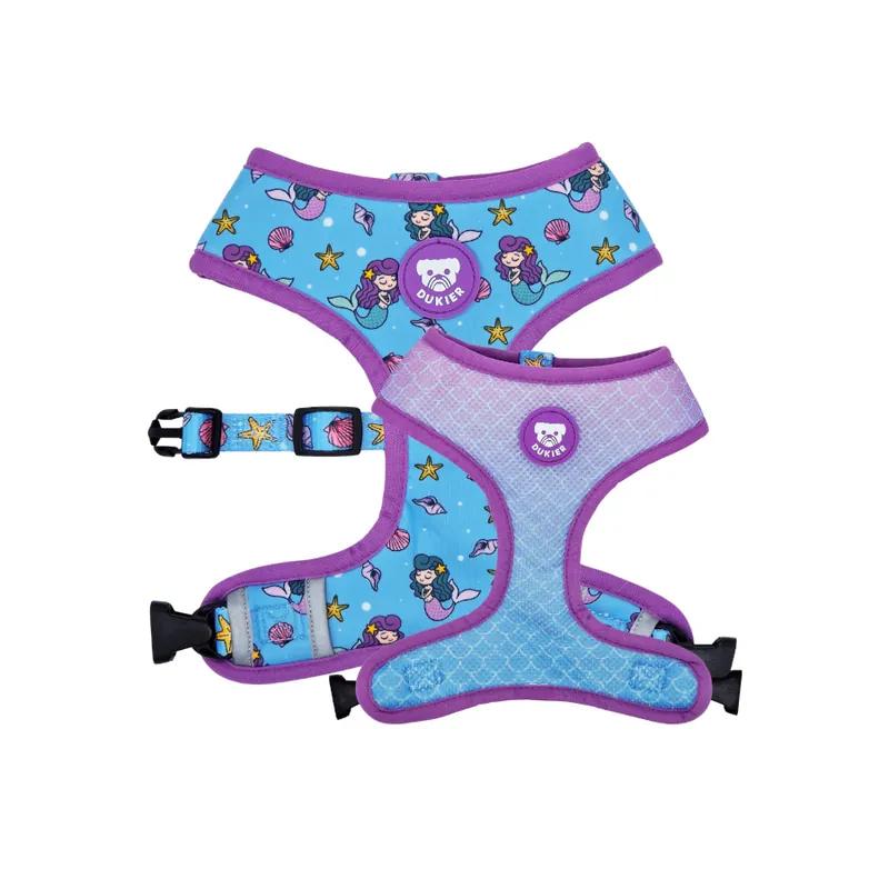 No Te Lo Pierdas Dukier Mermaid Arnés Reversible para perros