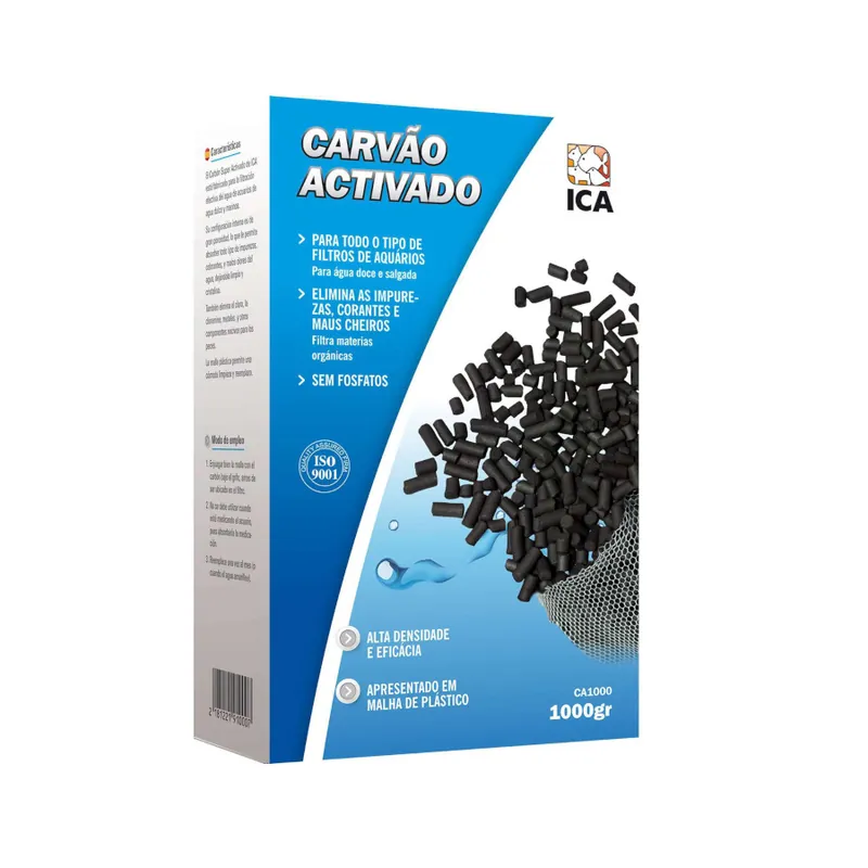 Ordenar Ahora Mismo Ica Carbón activo para filtros de acuarios