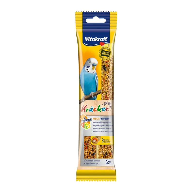 A Buen Precio Vitakraft Kräcker Multivitaminas Barritas para periquitos