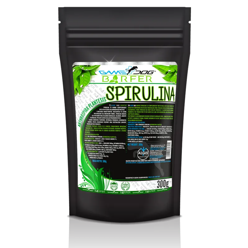 Game Dog Barfer Spirulina para perro Pago Seguro
