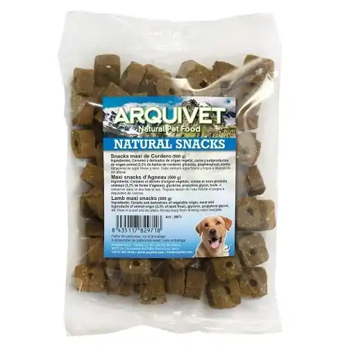 Snacks maxi Arquivet para perros sabor Cordero Certificado