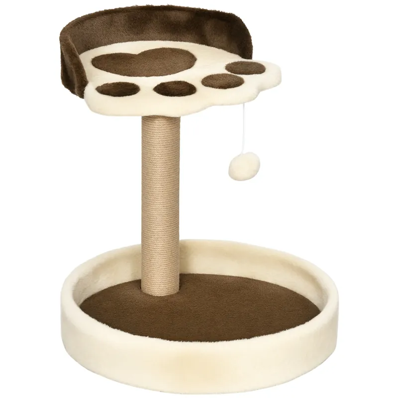 Barato PawHut Árbol Rascador Marrón para gatos
