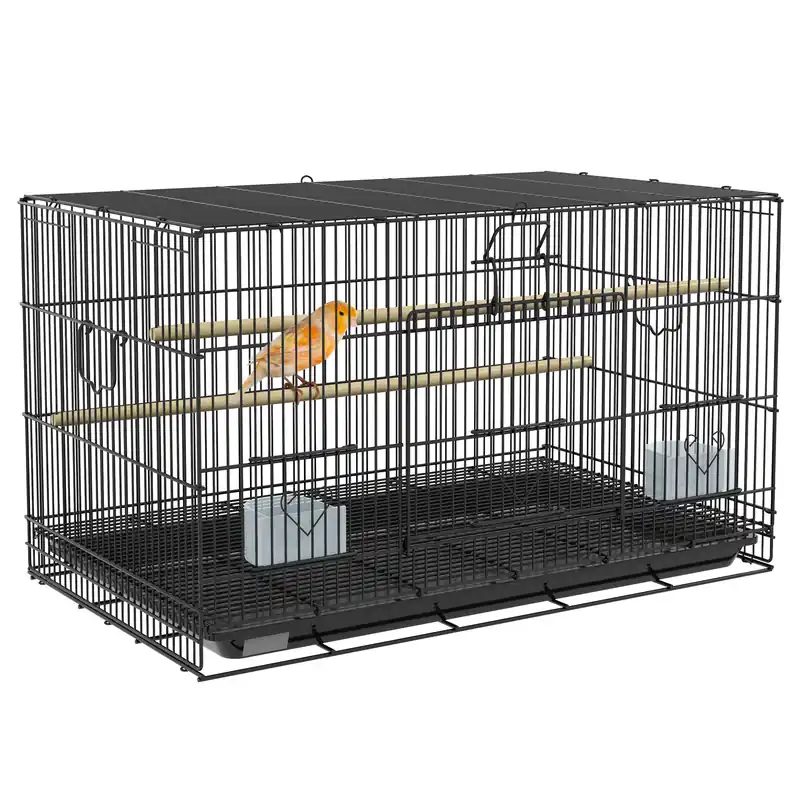 Venta Final PawHut Jaula Negra para Pájaros