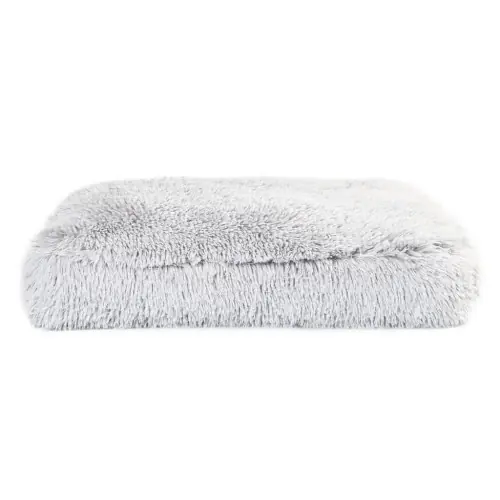 @Pet colchón de felpa suave gris para perros Bestseller