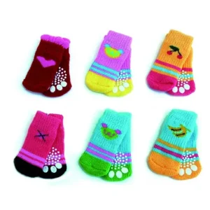 Oferta Flash Ropas Complementos Perro Calcetines Antideslizantes varios T-M *DX*