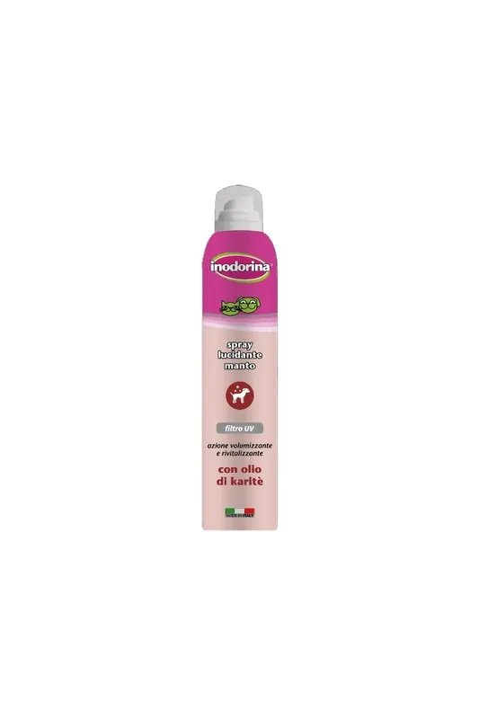 Cuidados Gato,Perro Inodorina Spray Brillo Filtro Uv Perro Gato 200Ml Disponible Ahora