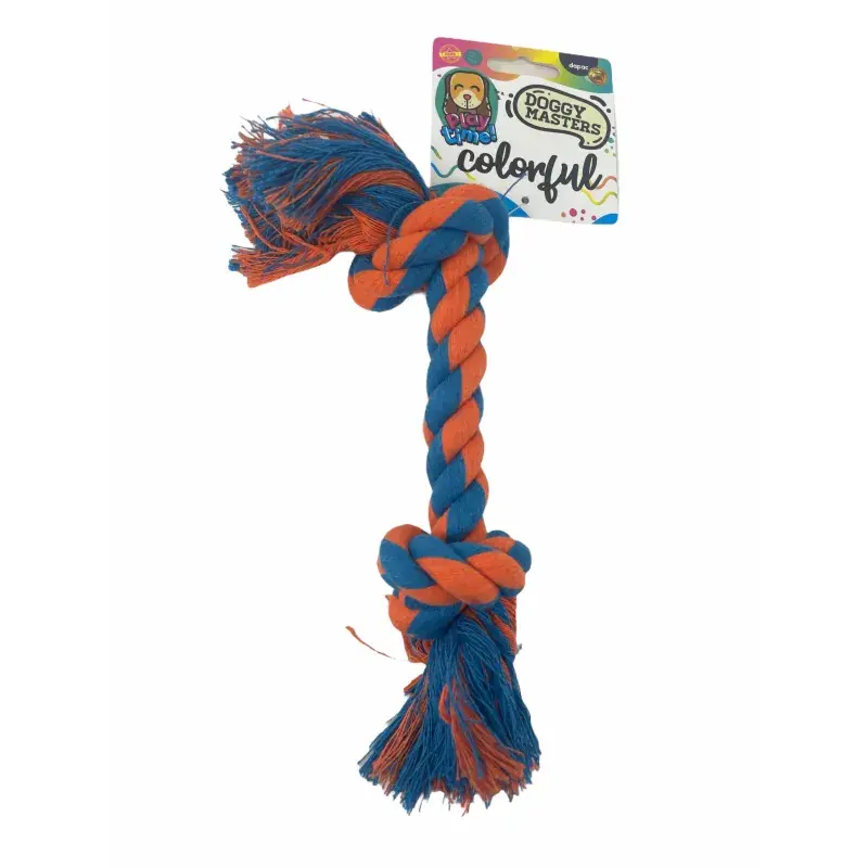 Juguete Hueso 2 Nudos 25 Cm Doggy Master Para Perros Descuento